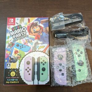 新品　純正　スイッチ　ジョイコン　Joy-Con　パステルパープル　パステルグリーン新品未開封純正品マリオパーティ