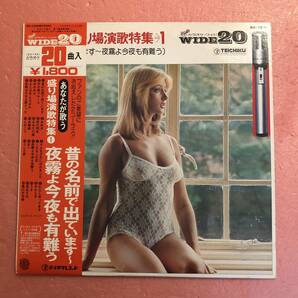 LP 国内盤 帯付 あなたが歌う盛り場演歌特集 1 美女ジャケ セクシージャケ ヌードジャケ エロジャケ CHEESECAKEの画像1