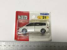 トミカ TOMICA ホンダ ステップワゴン ホワイト　HONDA STEPWAGON WGN NO.21 中国製 タカラトミー　2006 _画像6