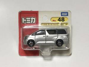 トミカ TOMICA トヨタ　ヴェルファイア シルバー スライドドア TOYOTA VELLFIRE NO.48　ベトナム製 タカラトミー　2012