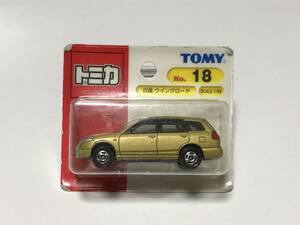 トミカ TOMICA 日産　ニッサン　ウイングロード ゴールド NISSAN WINGROAD NO.18 　中国製 タカラトミー　2010