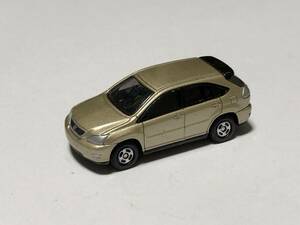 トミカ TOMICA トヨタ　ハリアー ゴールド　TOYOTA HARRIER NO.62 中国製 タカラトミー　2004