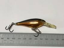 ラパラ RAPALA SR-５ SR5 シャッドラップ ディープランナー SHAD RAP DEEP RUNNER ゴールド(検.オールド OLD アイルランド フィンランド_画像9