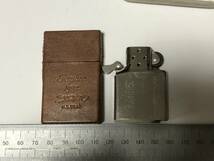 未使用 ZIPPO ジッポー 1932 FIRST REPLICA ファースト レプリカ 革張り1989年製 アメリカ USA オイルライター 喫煙具 MADE IN USA _画像7