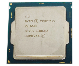 送料無料 Intel Core i5-6600 (3.30GHz/TB:3.90GHz/SR2L5 bulk LGA1151/4C/4T/L3 6M/HD530/TDP65W 起動確認済