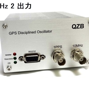 ♪ [ホールドオーバー機能搭載 / 10MHz 2出力] GPSDO / GPS同期発振器 基準発振器 周波数標準マスタークロック / 最大7出力 (75Ω可能)の画像1