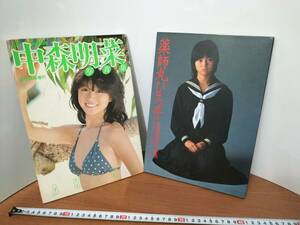 コレクション　昭和　レトロ　写真集　当時物　中森明菜　薬師丸ひろ子　2冊　まとめて