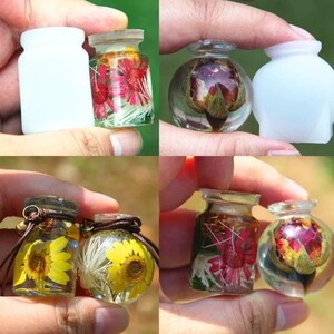 ♪ 2 -Piece Set ☆ Mini Bottle Type ★ Силиконовая форма