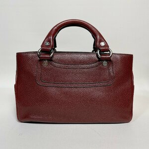 2402-54-1｜極美品｜CELINE セリーヌ ブギーバッグ ハンドバッグ レザー ブラウン トリオンフ金具