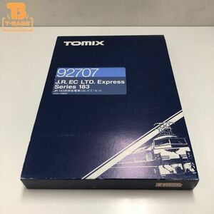 1円〜 動作確認済み TOMIX Nゲージ 92707 JR183系 特急電車(はしだて)セット