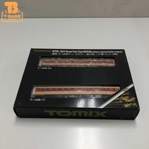 1円〜 動作確認済み TOMIX Nゲージ 92152 国鉄 キハ26形ディーゼルカー (急行色・バス窓)