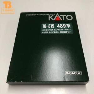 1円〜 KATO Nゲージ 10-819 489系 急行「能登」 4両増結セット