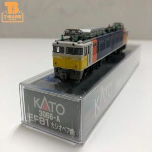 1 jpy ~ operation verification ending KATO N gauge 3066-A EF81 Casiopea color 