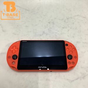 1円〜 ジャンク 初期化済み PS Vita PCH-2000 ネオン・オレンジ 本体のみ