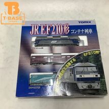 1円〜 動作確認済み 破損 欠品 TOMIX Nゲージ を92491 JR EF210系 コンテナ列車_画像1