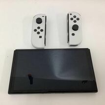 1円〜 動作確認済み 初期化済 Nintendo Switch ニンテンドースイッチ 有機ELモデル HEG-001 ホワイト 本体_画像4