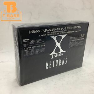 1円〜 X JAPAN RETURNS 完全版 DVD BOX 初回限定生産