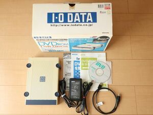 I-O DATA アイ・オー・データ　外付けドライブ ポータブルDVDドライブ　iU16A　動作品