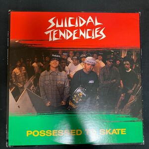 SUICIDAL TENDERENCIES 「POSSESSED TO SKATE」 CAROL1453 1987年 レコード LP ※ジャケットダメージ有り