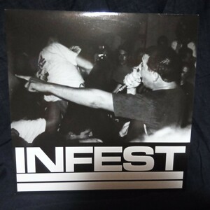 INFEST 「Live KXLU」 LPレコード パンク・ハードコア