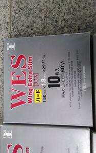 WES　ウエス　ハード　10箱（10枚入x10箱）100枚　中古品　約１４０ｍｍ～１４５ｍｍ 未使用