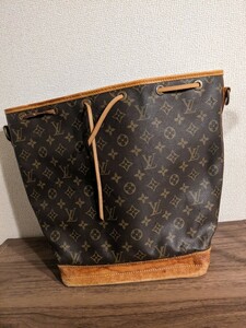 【 訳アリ 】LOUIS VUITTON ／ ルイ ヴィトン ノエ モノグラム 肩掛け バケツ 巾着 ヴィンテージ ビンテージ レトロ レディース バッグ