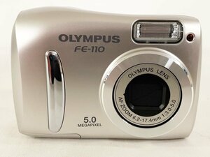 OLYMPUS CAMEDIA FE-110 オリンパス デジタルカメラ デジカメ 通電基本動作確認済 中古美品 化粧箱 付属品付 101P