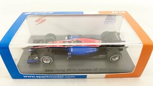 SPARK 1/43 Manor Racing MRT05 Pascal Wehrlein 2016 F1 Australian GP スパーク マノーレーシング パスカルウェーレイン S5013 TPSP-88