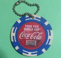 カジノチップキーホルダー 2006年W杯 コカ・コーラ チャレンジチップキャンペーン まとめ売り_画像8