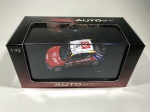 AUTOart Citroen 1/43 シトロエン XSARA WRC 2003 #18 WINNER OF RALLY MONTE CARLO S.LOEB/D.ELENA