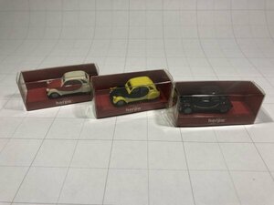 Herpa Citroen 1/87 シトロエン 2CV Charleston 3台セット