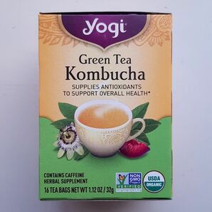 　★Yogi Tea　ヨギティー　コンブチャ　tb16袋　オーガニック　ハーブティー