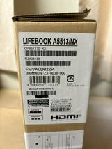 未使用・開封済 富士通 ノートPC LIFEBOOK A5513/NX FMVA0D022P 15.6インチ　Office2021付_画像2