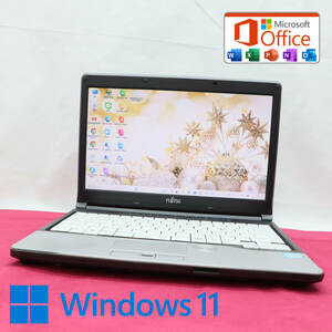 ★中古PC 高性能3世代i5！320GB★S762/G Core i5-3340M Win11 MS Office 中古品 ノートPC★P68786