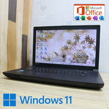 ★中古PC 高性能4世代i5！500GB★B554/L Core i5-4300M Win11 MS Office 中古品 ノートPC★P68548_画像1