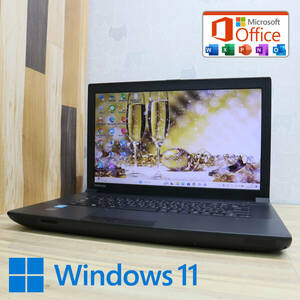 ★中古PC 高性能4世代i3！320GB★B554/L Core i3-4000M Win11 MS Office 中古品 ノートPC★P69047