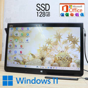 ★中古PC 高性能6世代i5！SSD128GB★Q736/P Core i5-6300U Webカメラ Win11 MS Office 中古品 ノートPC★P66936