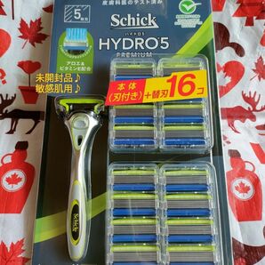 Schick(シック)5枚刃 ハイドロ5 プレミアム 敏感肌用 本体+替刃16P