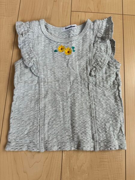 ファミリア ノースリーブtシャツ 100