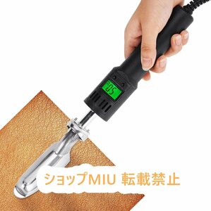 小さなアイロン デジタル式 小型はんだごて110V 手芸用ミニアイロン ミニアイロン型電気こて 急速加熱小型手芸用アイロン 革用アイロン