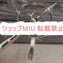 手作り 仏教 仏具 密教 真言宗 新入荷☆佳品 五鈷杵錫杖 お寺 仏堂 高さ23cm_画像3