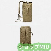 バックパック アメリカン ミリタリー ミリタリーグリーン バックリュック キャンプ用品 リュックサック アウトドア 実用☆ ソロキャンプ_画像4