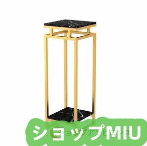 玄関テーブル おしゃれ 北欧 植木置き アンティーク調デザイン 花台 賛品★高級★大理石★コンソールテーブル