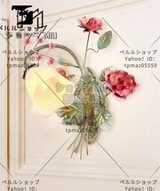 ★可愛いアンティーク調・１灯薔薇シャンデリア左　壁　ブラケットライト_画像2