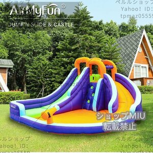 * strongly recommendation * high quality * slide slipping pcs castle large playground equipment water slider air playground equipment safety for children present interior / outdoors pool 