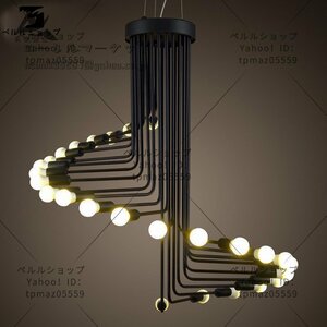 華麗 インテリア 装飾 螺旋26灯 ペンダントライト LED シャンデリア 天井 照明器具 ランプ シーリングライト