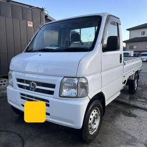 アクティトラック 車検 令和8年3月まで 4WD 5速MT エアコン パワステ エアバッグ 軽トラック