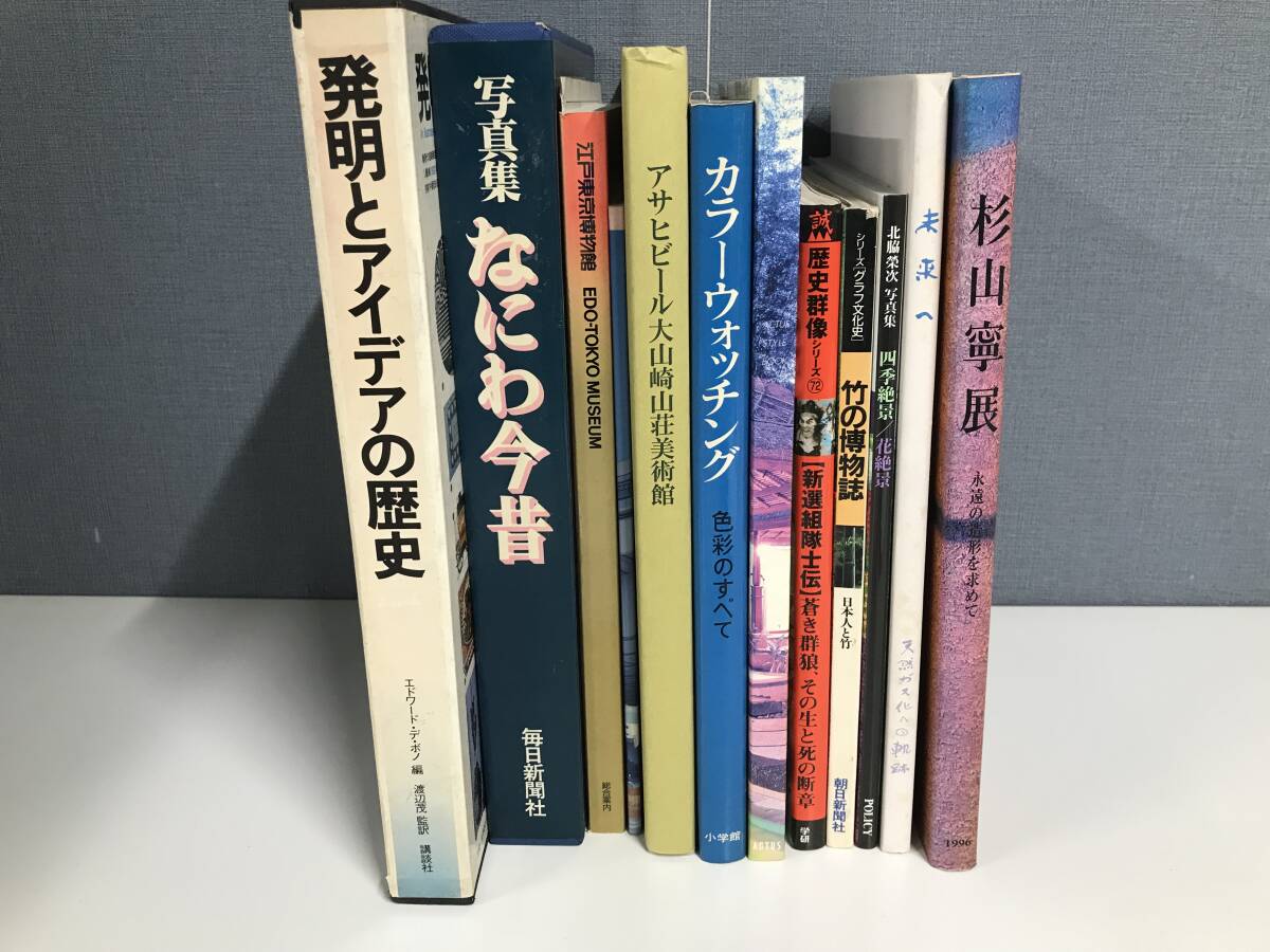 ★Materiales de arte Resumen★Inventos e ideas Naniwa pasado y presente Museo Edo-Tokio Colores Historia Flores de bambú Vistas espectaculares de las cuatro estaciones Yasushi Sugiyama ACTAS Arte Ilustración libros de referencia Obras Libros de arte, cuadro, Libro de arte, colección de obras, otros