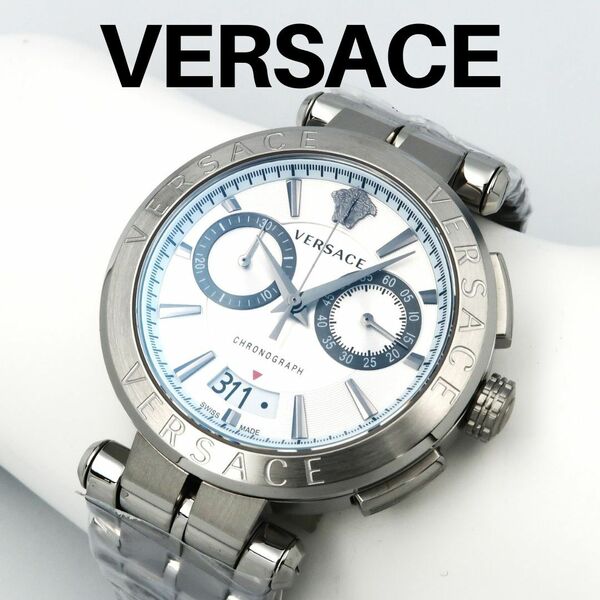 VERSACE　ヴェルサーチェ 腕時計 シルバー　VE1D01823　アイオン　ヴェルサーチ