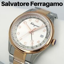 Ferragamo サルヴァトーレフェラガモ 腕時計　GMT機能　スイスメイド_画像1